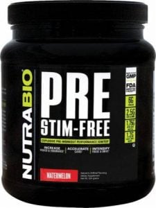 NutraBio : PRE Stim Free